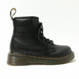 一度(短時間)着用のみ☆Dr.Martens ドクターマーチン☆1460 HARPER J サイドゴアブーツ UK11 US12 18cm☆8ホール 編み上げ革靴 ブラック 黒