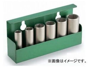 トネ/TONE 9.5mm（3/8”） インパクト用ロングソケットセット（壁掛式） 6点 品番：NV306