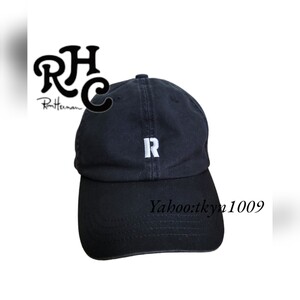 RHC RON HERMAN ロンハーマン “R” 刺繍ロゴ キャップ CAP 男女兼用 ユニセックス