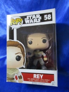 希少★入手困難/FUNKO/POP/STAR*WARSの覚醒【レイ/REY】*58