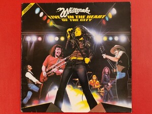 ◇英盤 Whitesnake/Live In The Heart Of The City ホワイトスネイク/2LP、SNAKE1 #X11YK4