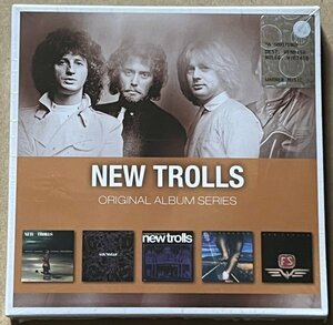 NEW TROLLS ORIGINAL ALBUM SERIES 5CD BOX ニュー・トロルス SENZA ORARIO SENZA BANDIERA CONCERTO GROSSO PER I ALDEBARAN F.S.