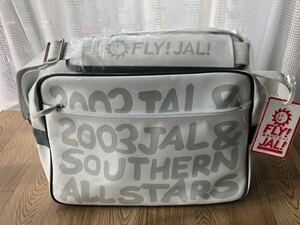 ☆☆ 送料無料 ☆☆ 2003 JAL & サザンオールスターズ Southern All Stars SAS 日本航空 FLY JAL エナメル バック スポーツ バック