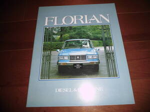 フローリアン　【PAD30/PA30　カタログのみ　昭和54年12月　14ページ】　ディーゼル/ガソリン　角目