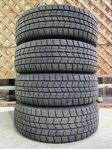 ワ）中古タイヤ GOOD YEAR ICE NAVI7 グッドイヤー スタッドレスタイヤ アイスナビセブン 195/65R15 91Q 4本セット