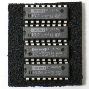 Burr-Brown バーブラウン PCM56P 16bit マルチビットDAC IC 4個セット オーディオDAC自作用等に