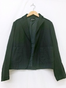 tricot COMME des GARCONS トリココムデギャルソン 前あきジャケット ブラック S TP-J056 AD2005 Jacket