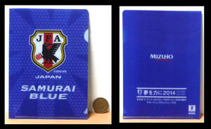 ●JFA JAPAN SAMURAI BLUE ミニ クリアケース