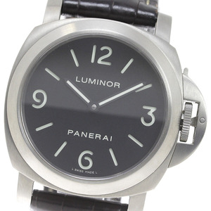 パネライ PANERAI PAM00176 ルミノール ベース 手巻き メンズ _816450