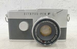 ◇カメラ◆OLYMPUS-PEN F オリンパスペン F PEN-FT レンズ F.Zuiko Auto-S 1:1.8 f=38mm 一眼レフ フィルムカメラ