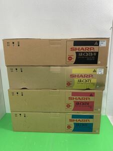 未使用品　SHARP シャープ トナーカートリッジ 純正サプライ AR-C26TM AR-C26TC　AR-C26TY AR-C26TB-W 4点セット　カートリッジ　j9.14R