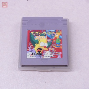 ※ソフトのみ 動作保証品 GB ゲームボーイ クリスティーワールド KRUSTY’S FUN HOUSE アクレイム Acclaim【PP