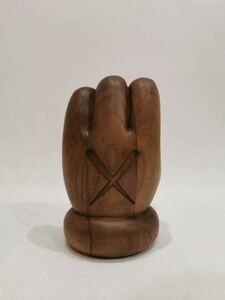 KAWS Four Foot Companion HAND WOOD 14cm