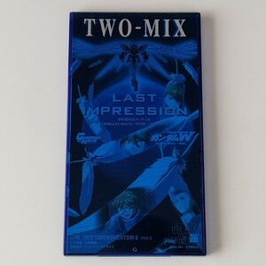 【初回特製ケース付8cmシングル】劇場版 新機動戦記ガンダムW 主題歌/TWO-MIX/LAST IMPRESSION(KIDS391)1998年12th/高山みなみ/永野椎菜