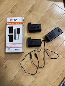 美品　タイチ　eHEAT バッテリー充電器セット　使用回数3回のみ