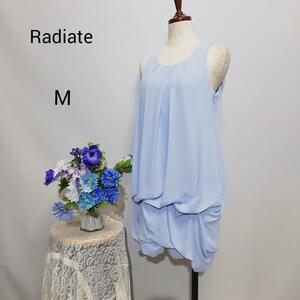 Radiate 極上美品　ドレス　ワンピース　パーティー　水色　Мサイズ