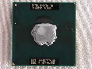 ★INTEL 06E916B263 SLGJN　AW80577T4200　2,00/1M/800 CPU　中古　ゆうパケット
