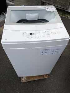 ★福岡市及び福岡県内一部地域限定★2022年製 ニトリ洗濯機 6kg (NTR60) NITORI 一人暮らし 単身 二人暮らし 夫婦 カップル 家電 衣類 生活