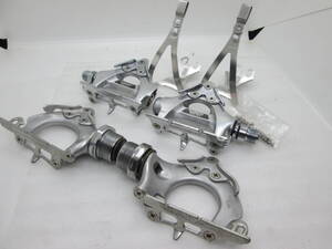 ◆◇中古 ジャンク！パーツ欠品！部品取り？SHIMANO シマノ DURA-ACE AX PD-7310　/　600EX PD-6207 フラット ペダル！◇◆