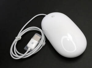 Apple USB Mighty Mouse A1152　未使用? 管理１