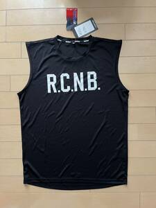 Number ノースリーブシャツ L 黒 R.C.N.BベーシックRUNノースリーブシャツ 新品 正規品 送料無料 タンクトップ ナンバー RCNB