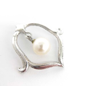 ◆MIKIMOTO ミキモト ペンダントトップ◆ シルバーカラー シルバー 一粒パール レディース accessory アクセサリー