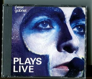 #5907 中古CD PETER BABRIEL ピーター・ガブリエル PLAYS LIVE プレイズ・ライヴ 2枚組