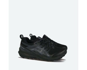 ★人気 美品 asics GEL-Trabuco9 GTX 26.5cm オールブラック ゴアテックス トレランシューズ アシックス ランニングシューズ ブランド