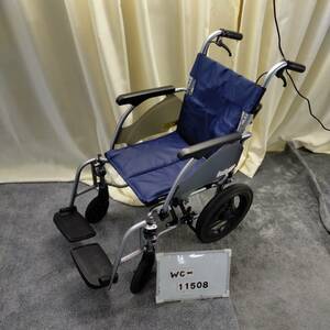 (WC-11508)【中古車椅子】ミキ　介助式車椅子　カルッタ　CRT-4 Lo　消毒洗浄済み　介護用品