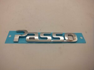 トヨタ パッソ バックドアエンブレム PASSO