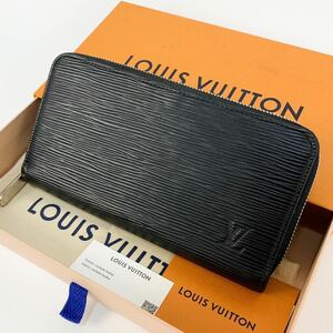 1円 極美品 ルイヴィトン エピ ジッピーウォレット 長財布 ノワール ルイヴィトンエピ 黒 LOUIS VUITTON LV ラウンドファスナー RFID 12枚