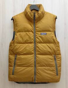 Patagonia/パタゴニア/ダウンベスト/27587/Reversible Bivy Down Vest/オーカー×グレー