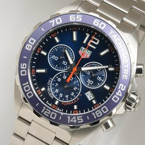 タグ・ホイヤー TAG HEUER 腕時計 フォーミュラ1 CAZ1014.BA0842 青文字盤 メンズ クオーツ 中古 良品 [質イコー]