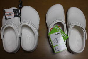 クロックス ホワイト　1足　24㎝　新品 roomy fit Specialist Ⅱ　Crocs サンダル 1足のみです