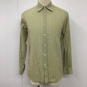 PRADA 38 プラダ シャツ、ブラウス 長袖 長袖シャツ カラーシャツ 長袖カットソー ストライプシャツ Shirt Blouse 10119952