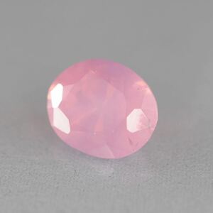 天然シルキーサファイアルース0.310ct★オーバルミックスカット★シルキー★非加熱の可能性有り★