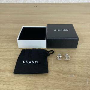 CHANEL シャネル ココマーク ラインストーン ピアス レディース アクセサリー 箱付き 正規品 6 サ ス 34