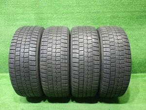 中古 ダンロップ タイヤ 冬 225/45R18 4本 2016年 WM01