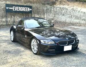 ★BMW Z4 ロードスター 2.5i 165台限定リミテッドエディション 特別色カーボンブラック 走行89700km 美車！★