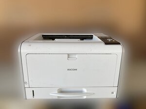 1237-O★RICOH リコー A3対応モノクロレーザープリンター IPSiO SP 6410★中古現状渡し★総印刷枚数58527枚★ドラムユニット交換必要★