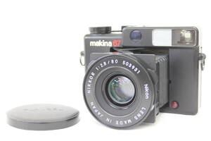 【返品保証】 プラウベル Plaubel makina67 Nikkor 80mm F2.8 中判カメラ M25