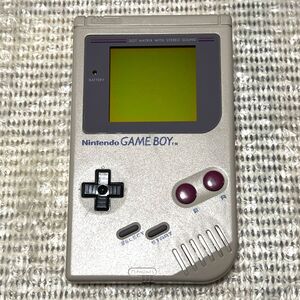 〈準美品・動作確認済み〉GB 初代 ゲームボーイ ブロス 本体 DMG-01 グレー GAMEBOY bros.