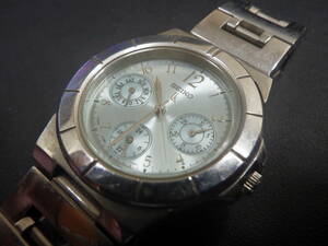 SEIKO セイコー ルキア LK 5Y89-0B30 アイスブルー文字盤 トリプルカレンダー クォーツ レディース 腕時計
