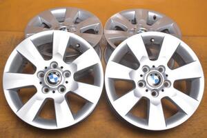 230531510447210　BMW純正　16×7J　+47　5穴　PCD120　ハブ径73mm　4本セット