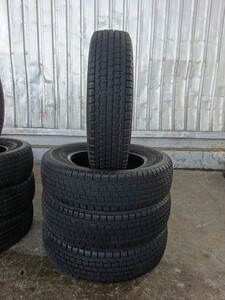 145/80R12　80/78N　ブリヂストン　W300　中古スタッドレス４本①　(060807）