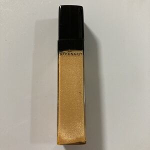 ジバンシィ・ポップグロスクリスタル・402・リップグロス・グロス・ゴールドラメ系・ミニ・3.5ｍｌ