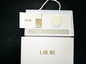 新品 未使用 Christian Dior ディオール ネイルケアセット ベースコートアブリコ クレームアブリコ ネイルクリーム 爪やすり 送料無料 希少