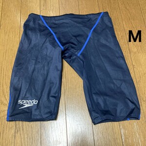 C739スピード♪ストレッチ♪ネイビーのスパッツタイプ競泳水着♪アンダーやコレクションやトレーニングにも♪サイズM