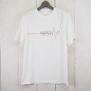 マーモット Marmot /MJT-S6033/FOR LIFE H/S T フォーライフ半袖Tシャツ(XL)ホワイト/315