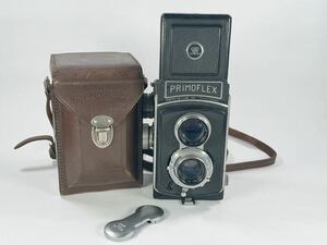 【ジャンク品】PRIMOFLEX Ⅱ型/J.Simlar 75mm f3.5東京光学 二眼レフカメラ 昭和レトロ